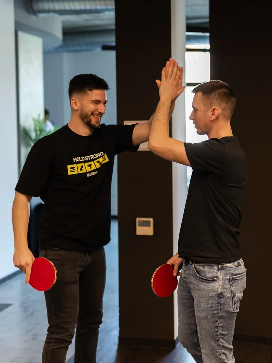 image of colleagues working